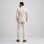 Callum | Men's Linen Three-Piece Suit with Waistcoat, Tailored Blazer Suit | My Sweet Wardrobe | Grey