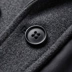 Carson | Men's Double Breasted Wool Trench Coat, Long Tailored Coat | My Sweet Wardrobe