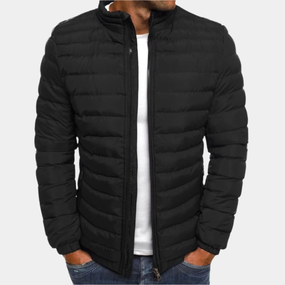 Carsten | Elegant Lightweight Transitional Jacket, Stylish Autumn Jacket | My Sweet Wardrobe | Black