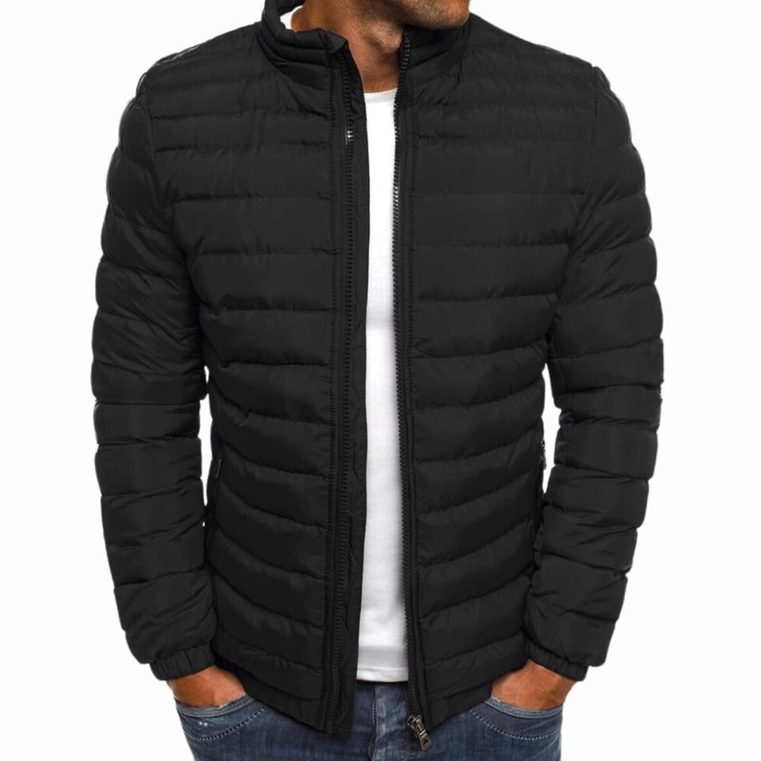 Carsten | Elegant Lightweight Transitional Jacket, Stylish Autumn Jacket | My Sweet Wardrobe | Black