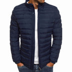 Carsten | Elegant Lightweight Transitional Jacket, Stylish Autumn Jacket | My Sweet Wardrobe | Navy Blue