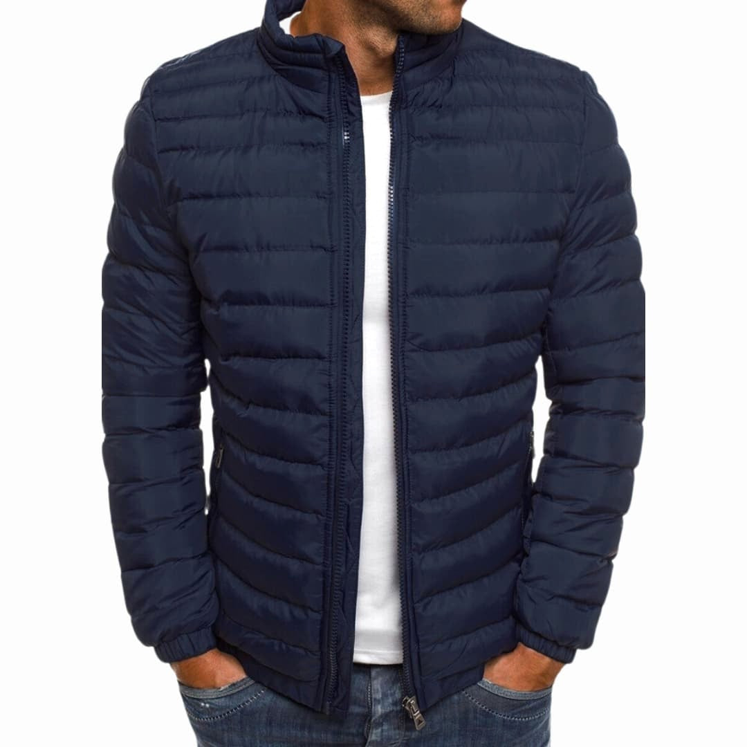 Carsten | Elegant Lightweight Transitional Jacket, Stylish Autumn Jacket | My Sweet Wardrobe | Navy Blue