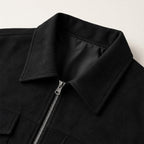 Carter | Men's Suede-Effect Jacket, Modern Smart Jacket | My Sweet Wardrobe