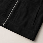 Carter | Men's Suede-Effect Jacket, Modern Smart Jacket | My Sweet Wardrobe