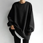 Cecilia | Women's Oversized Knit Jumper, Textured Cosy Jumper | My Sweet Wardrobe | Black
