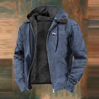 Charles | Men's Tailored Autumn Jacket with Pockets, Smart Wool-Blend Jacket | My Sweet Wardrobe | Grey