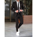 Christian | Men's Two-Piece Suit, Classic Wedding Suit | My Sweet Wardrobe | Black