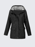 Christine | Women's Waterproof Lightweight Windbreaker Jacket, Water-Resistant Outdoor Jacket | My Sweet Wardrobe | Pink