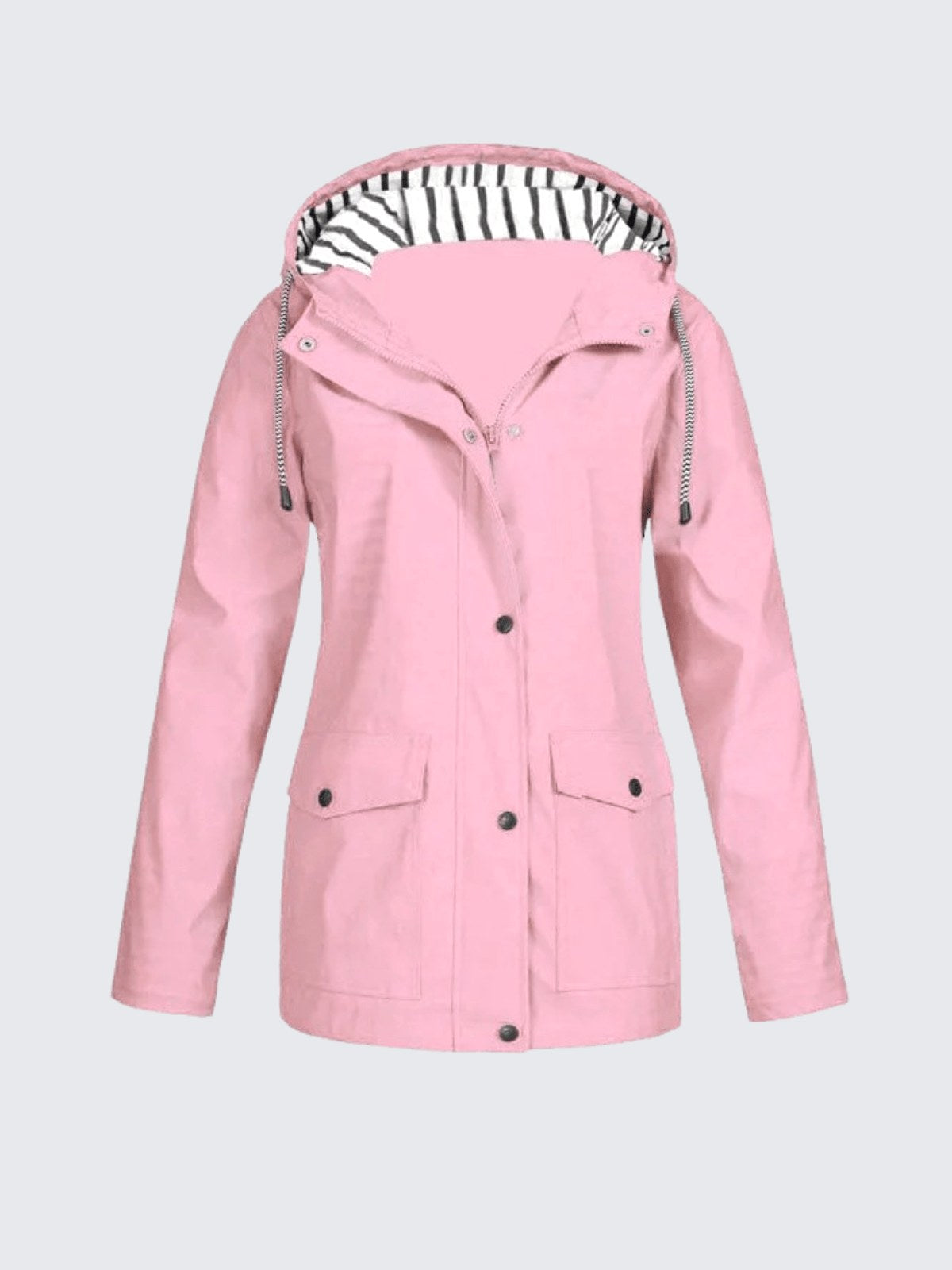 Christine | Women's Waterproof Lightweight Windbreaker Jacket, Water-Resistant Outdoor Jacket | My Sweet Wardrobe | Yellow