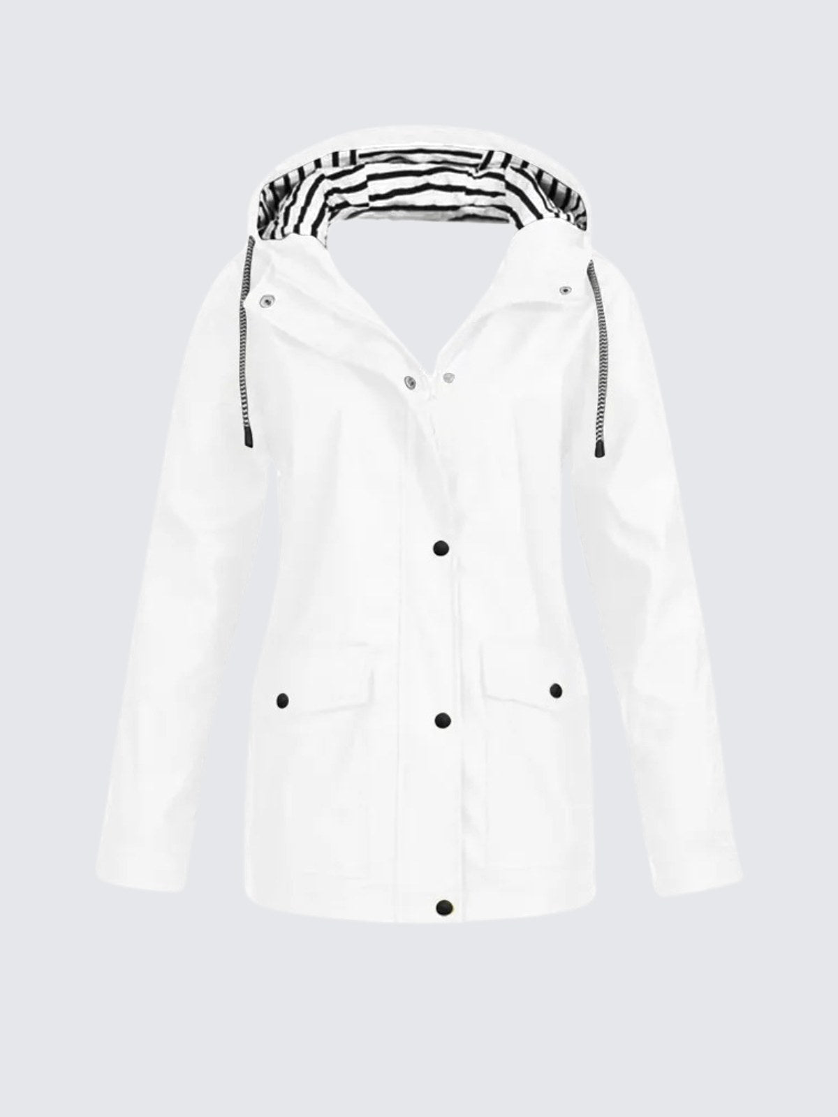 Christine | Women's Waterproof Lightweight Windbreaker Jacket, Water-Resistant Outdoor Jacket | My Sweet Wardrobe | Red