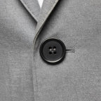 Christoph | Men's Slim Fit Single-Button Blazer, Elegant Blazer | My Sweet Wardrobe | Grey