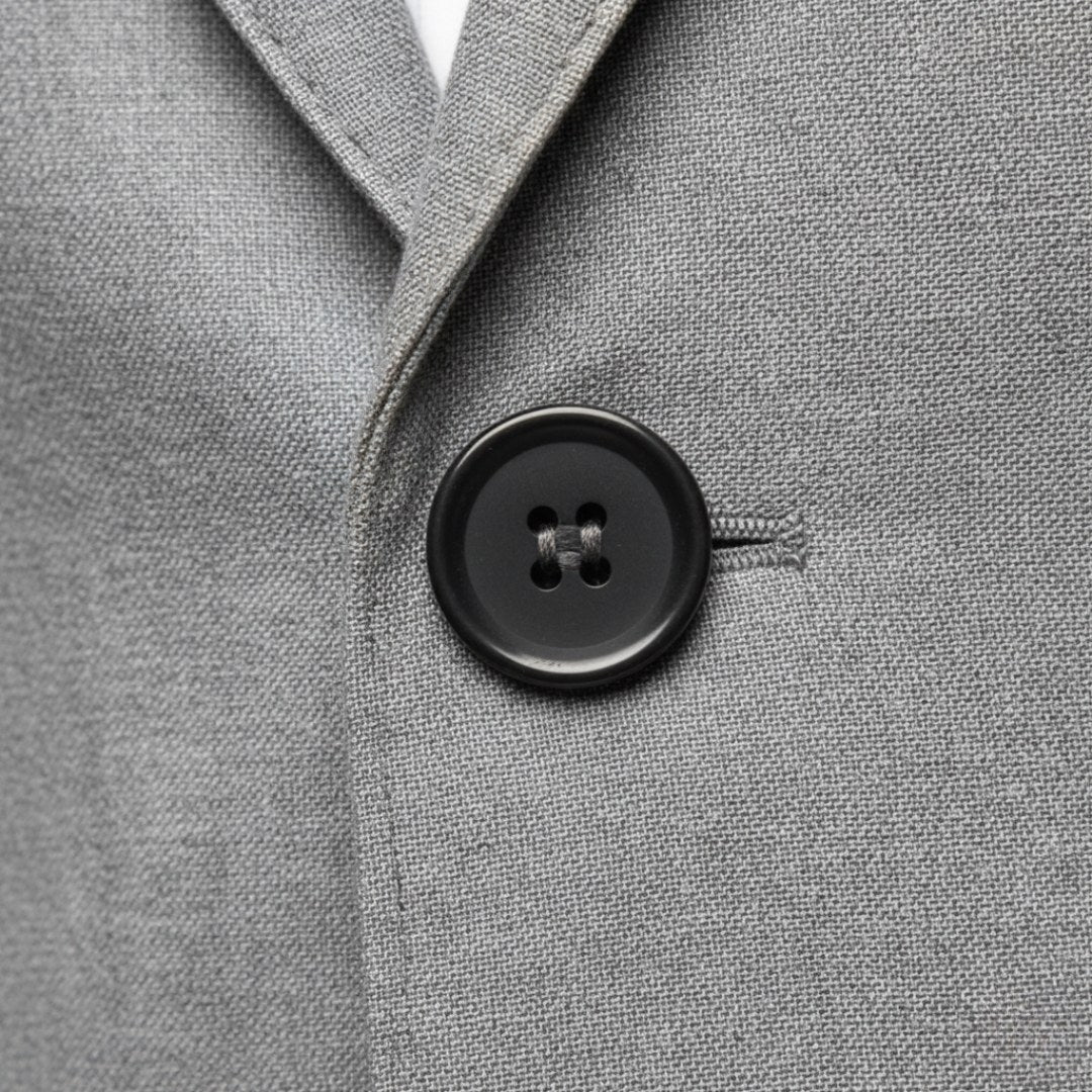 Christoph | Men's Slim Fit Single-Button Blazer, Elegant Blazer | My Sweet Wardrobe | Grey