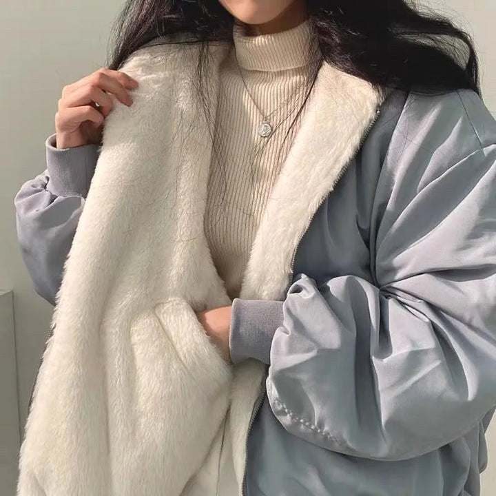 Clara | Women's Double-Layer Winter Jacket, Elegant Jacket with Thermal Insulation | My Sweet Wardrobe | Beige