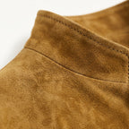 Clayton | Men's Single-Breasted Suede Blazer Jacket, Casual Smart Coat | My Sweet Wardrobe