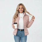 Clemence | Women's Lightweight Quilted Jacket, Slim-Fit Zip Jacket | My Sweet Wardrobe