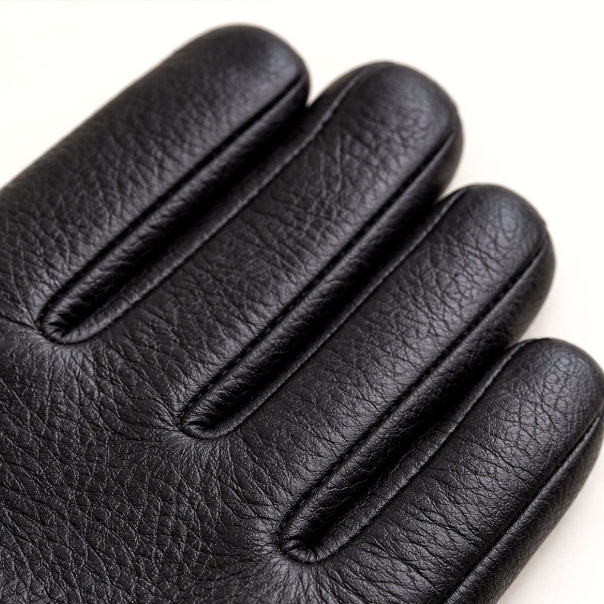 Cody | Men's Faux Leather Winter Driving Gloves, Wool-Lined Warm Gloves | Dressific