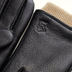 Cody | Men's Faux Leather Winter Driving Gloves, Wool-Lined Warm Gloves | Dressific