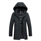 Cody | Men's Hooded Winter Coat, Weather-Resistant Autumn Coat | My Sweet Wardrobe