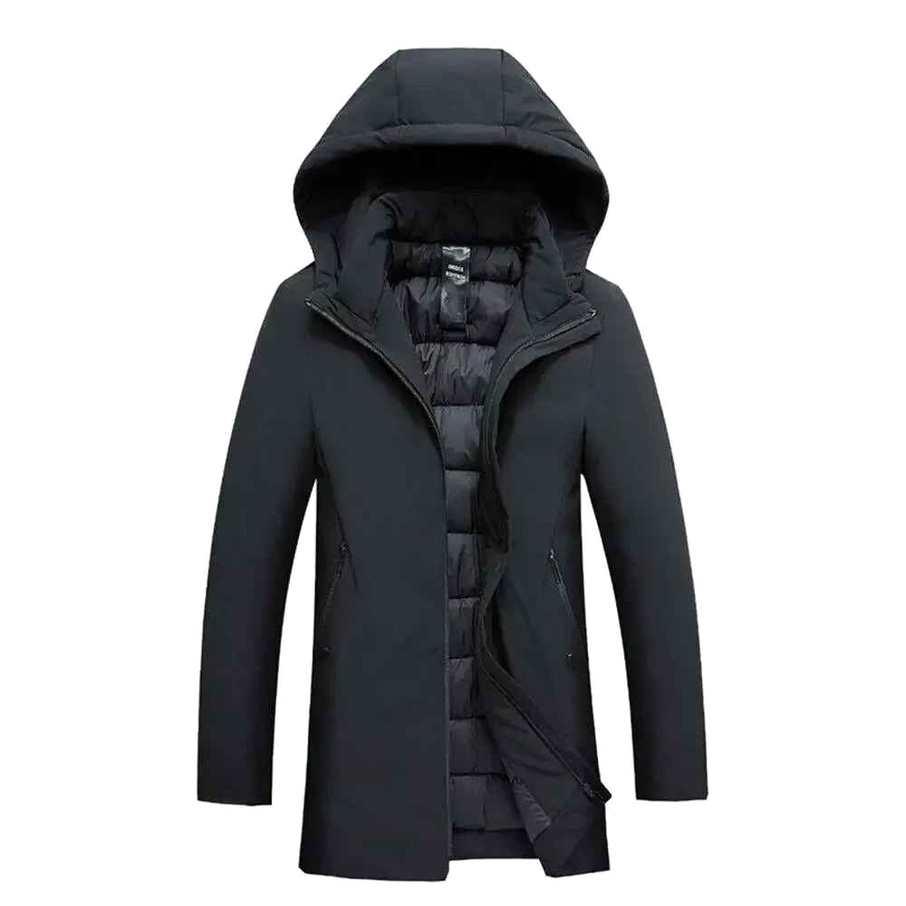 Cody | Men's Hooded Winter Coat, Weather-Resistant Autumn Coat | My Sweet Wardrobe