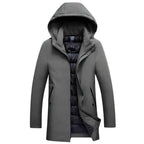 Cody | Men's Hooded Winter Coat, Weather-Resistant Autumn Coat | My Sweet Wardrobe