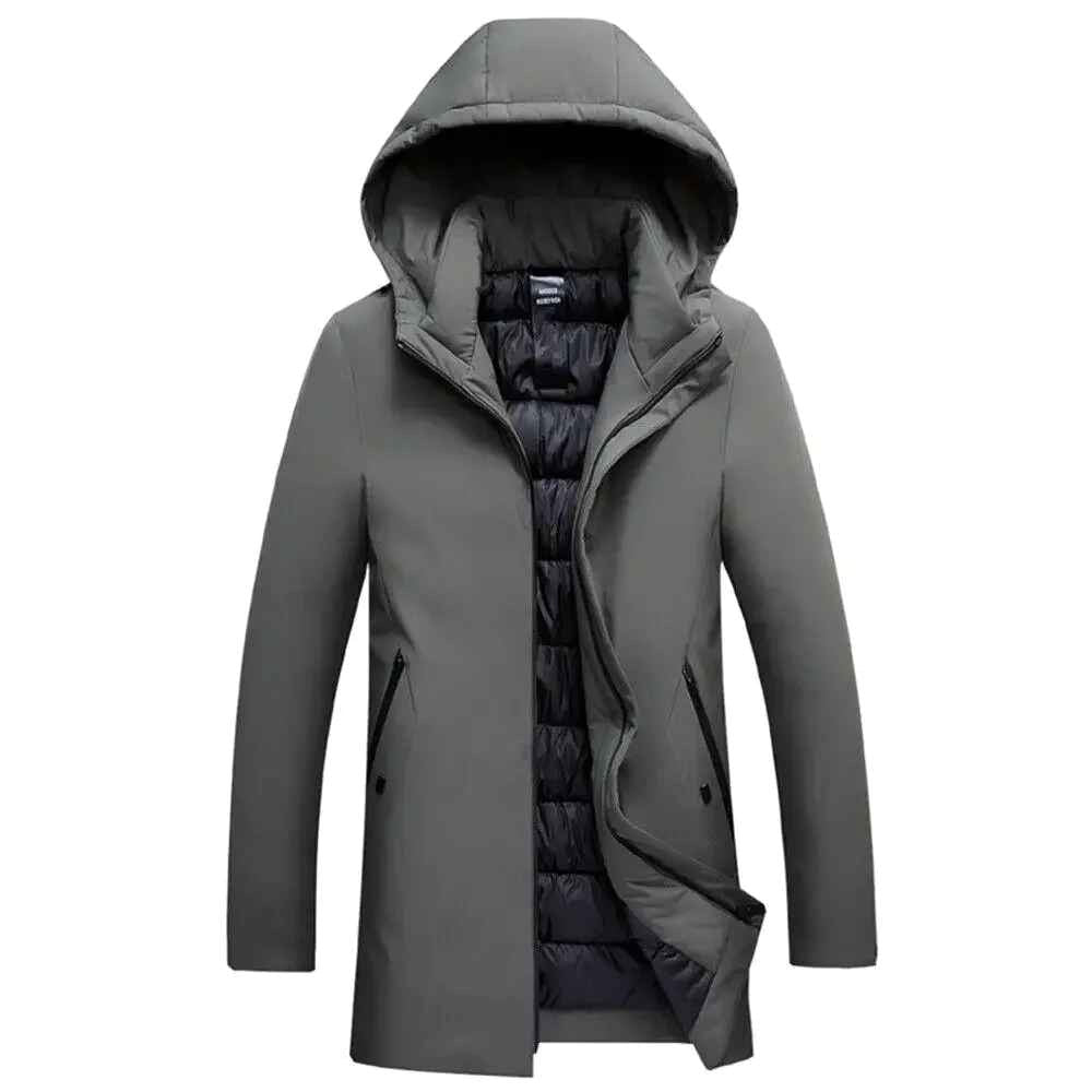 Cody | Men's Hooded Winter Coat, Weather-Resistant Autumn Coat | My Sweet Wardrobe