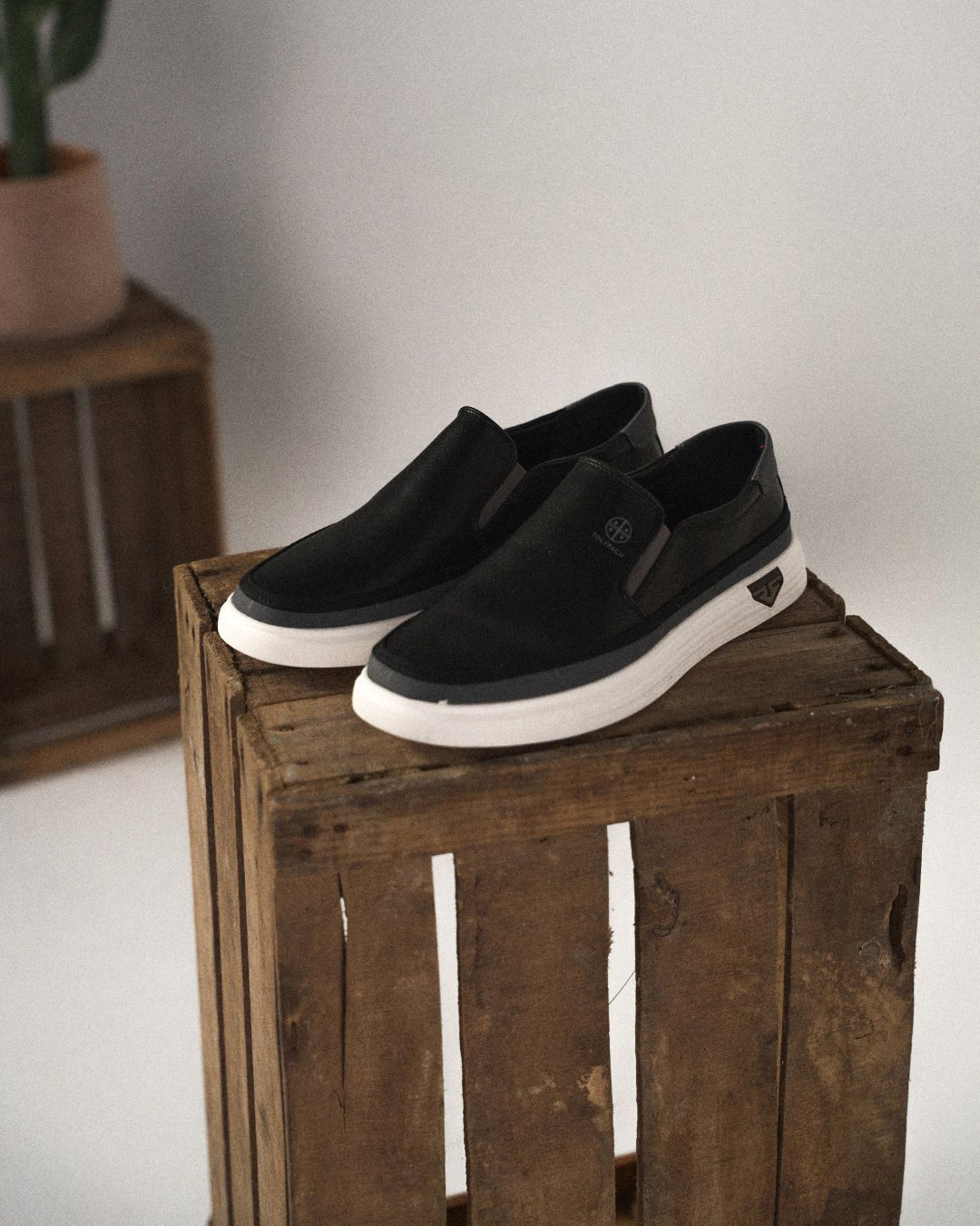 Cole | Men's Slip-On Shoes, Closed-Toe Casual Shoes | Dressific | White