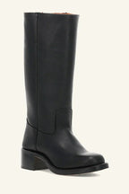Colette | Women's Western Leather Cowboy Boots, Pointed-Toe Autumn Boots | My Sweet Wardrobe