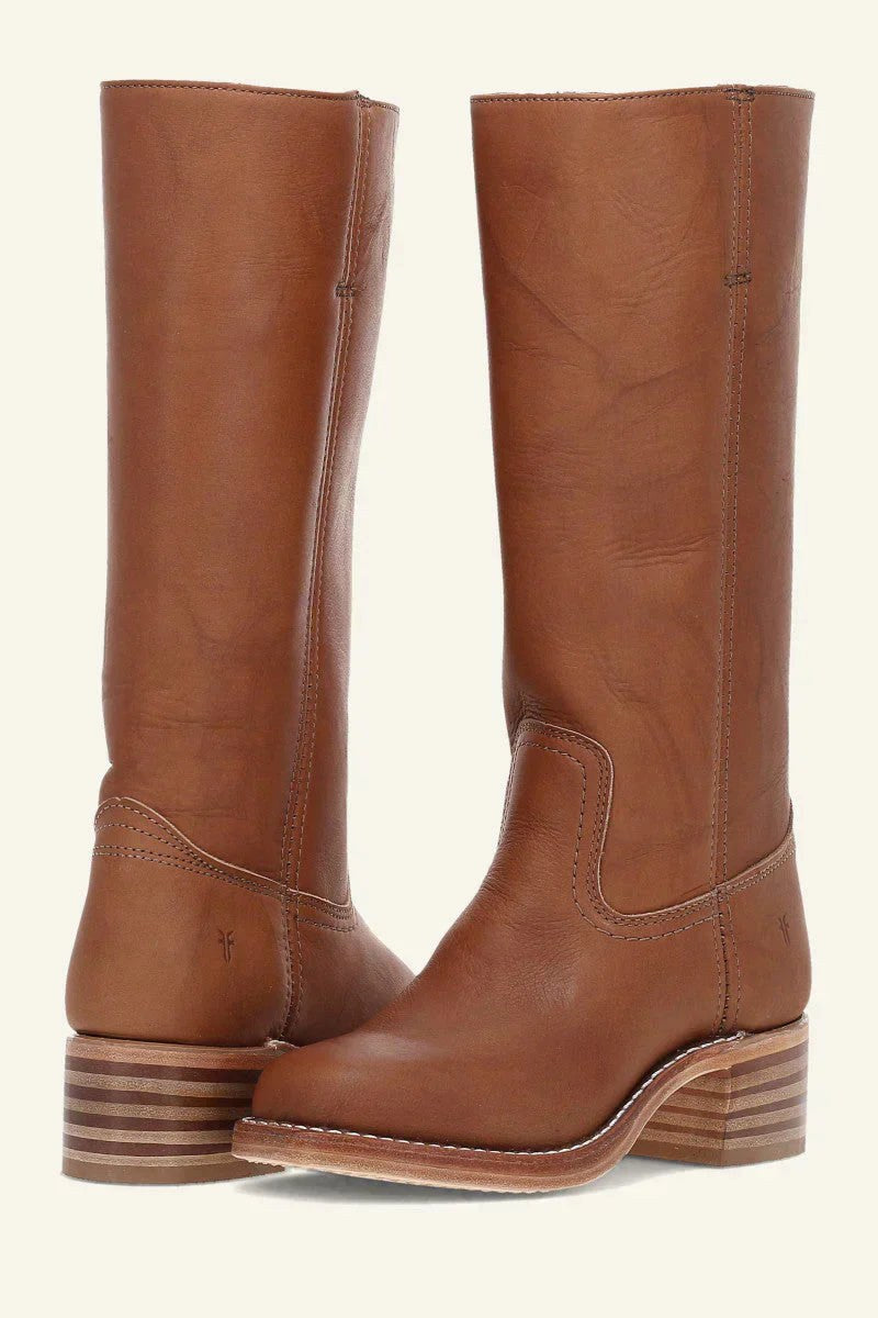 Colette | Women's Western Leather Cowboy Boots, Pointed-Toe Autumn Boots | My Sweet Wardrobe | Yellow