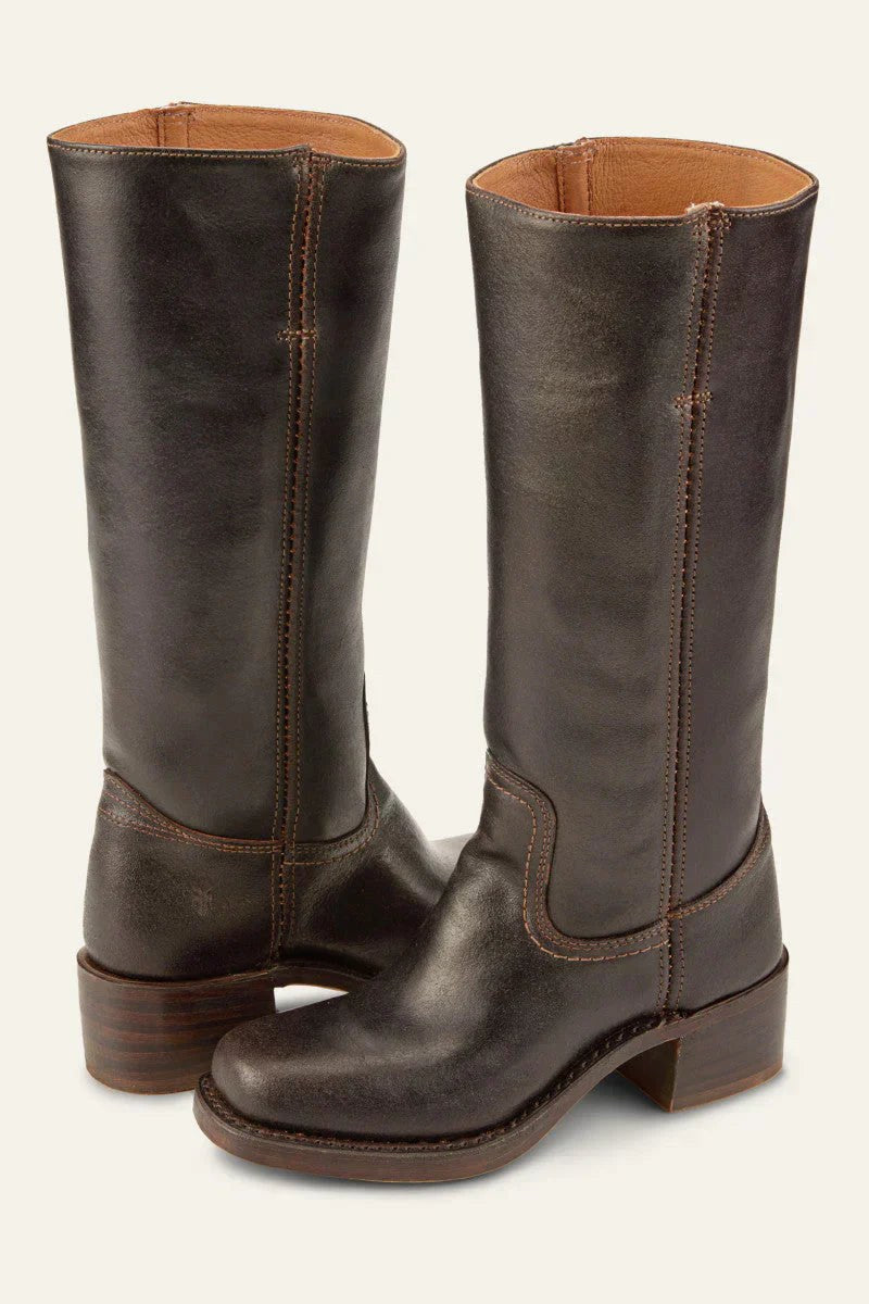 Colette | Women's Western Leather Cowboy Boots, Pointed-Toe Autumn Boots | My Sweet Wardrobe