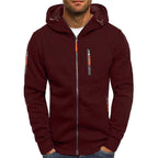 Connor | Men's Cotton Zip-Up Hoodie, Standard Fit Hooded Jumper | My Sweet Wardrobe