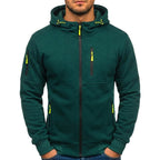Connor | Men's Cotton Zip-Up Hoodie, Standard Fit Hooded Jumper | My Sweet Wardrobe