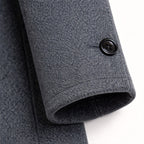 Cooper | Men's Wool Blend Single Breasted Trench Coat, Tailored Autumn Coat | My Sweet Wardrobe