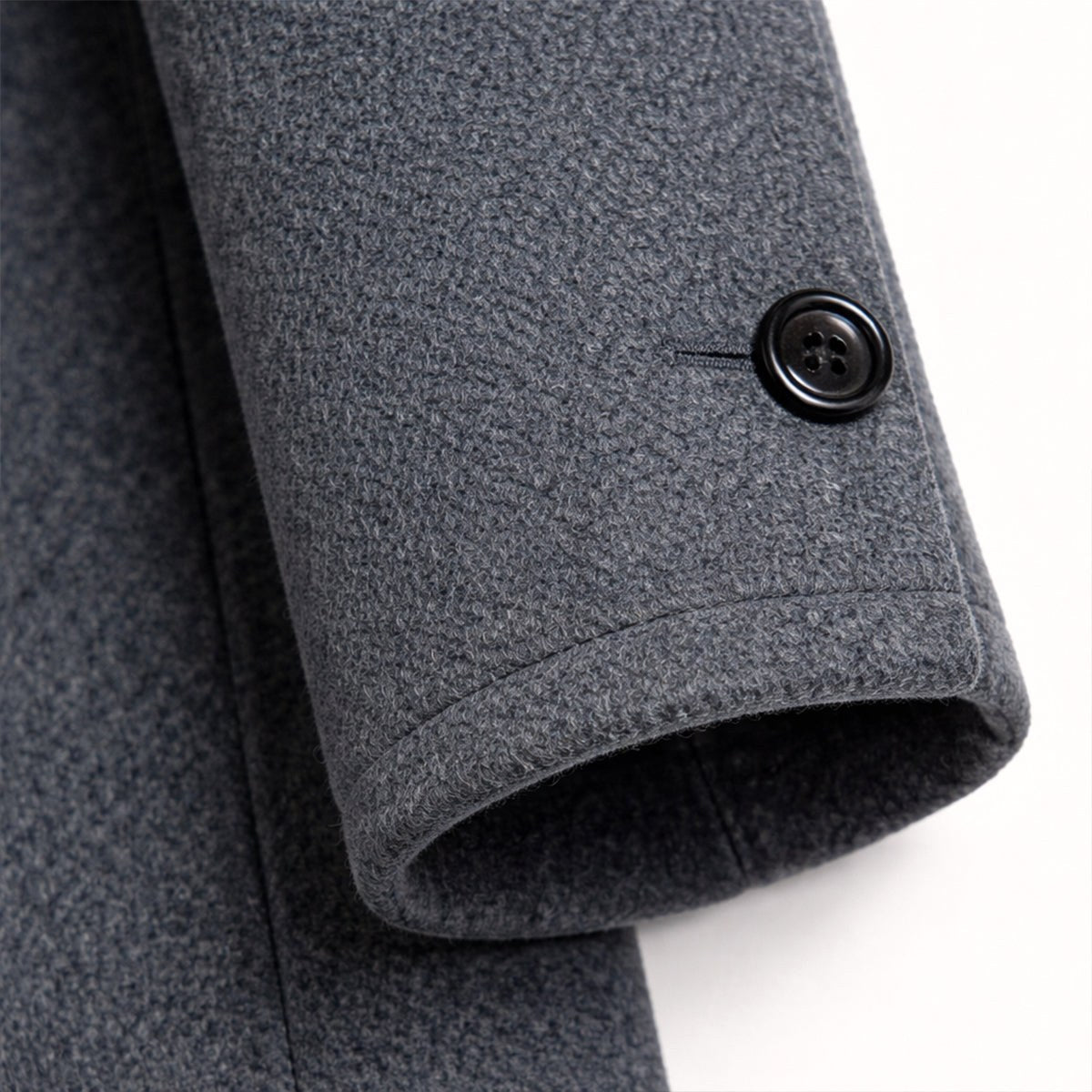 Cooper | Men's Wool Blend Single Breasted Trench Coat, Tailored Autumn Coat | My Sweet Wardrobe