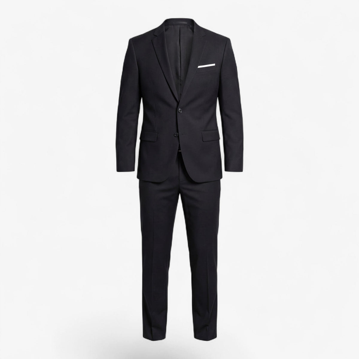 Damian | Men's Structured Wool-Blend Suit – Elegant Two-Piece Set | My Sweet Wardrobe