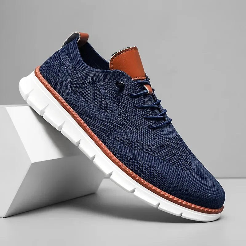 Darren | Men's Handcrafted Leather Walking Shoes, Breathable Comfort Shoes | My Sweet Wardrobe