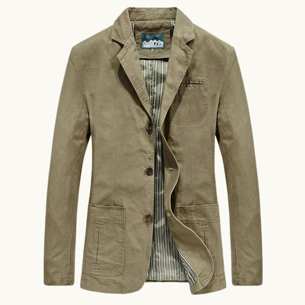 Dawson | Men's Lightweight Water-Resistant Jacket, Tailored Blazer Jacket | My Sweet Wardrobe