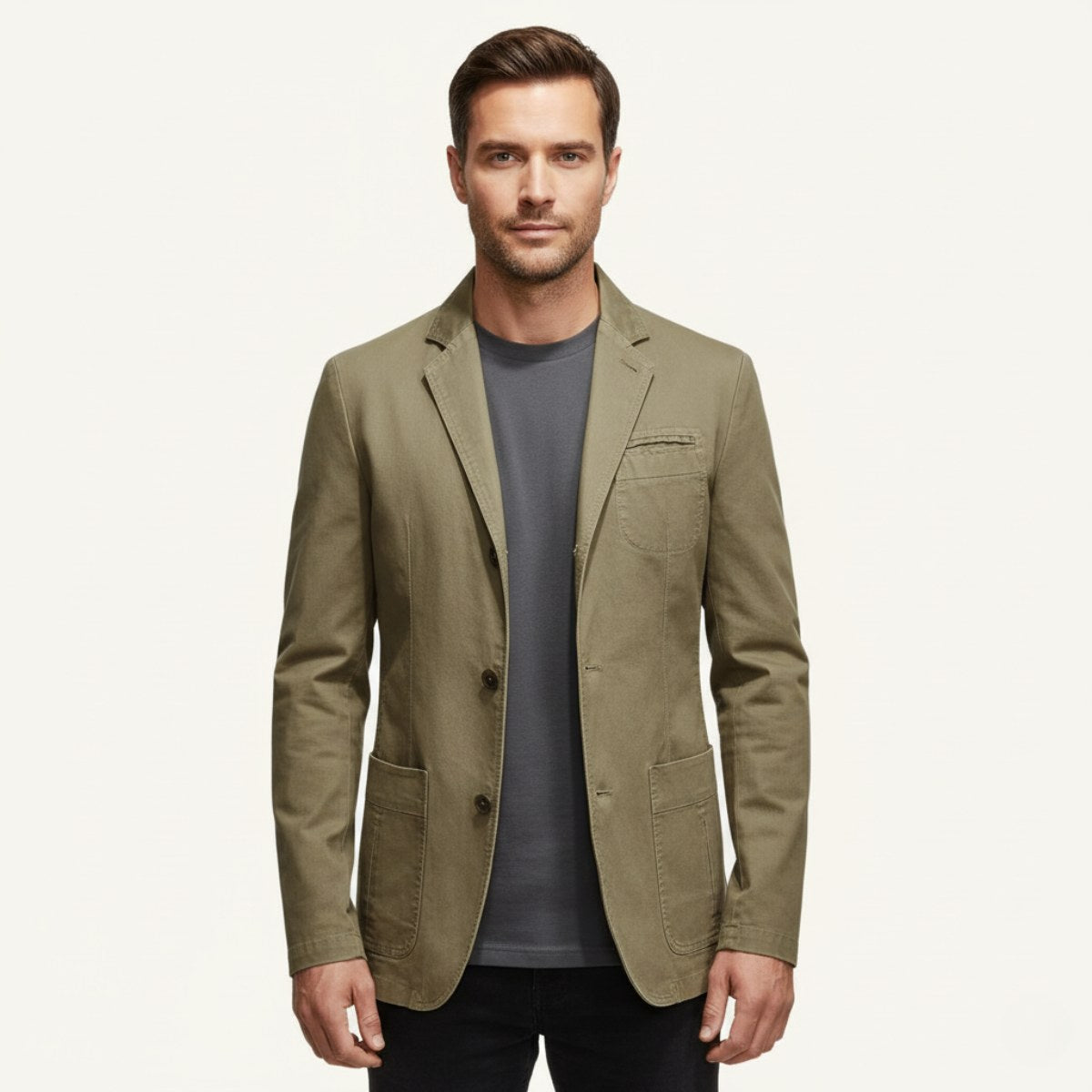 Dawson | Men's Lightweight Water-Resistant Jacket, Tailored Blazer Jacket | My Sweet Wardrobe