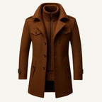 Derek | Women's Tailored Warm Coat, Structured Autumn Coat | Dressific