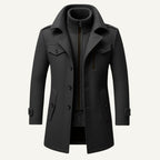 Derek | Women's Tailored Warm Coat, Structured Autumn Coat | Dressific