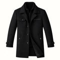Devin | Men's Wool Blend Jacket, Tailored Smart Jacket | Dressific | Black