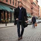 Devin | Men's Wool Blend Jacket, Tailored Smart Jacket | Dressific