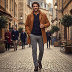 Devin | Men's Wool Blend Jacket, Tailored Smart Jacket | Dressific