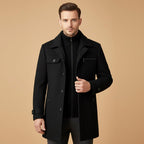 Devin | Men's Wool Blend Jacket, Tailored Smart Jacket | Dressific | Gray