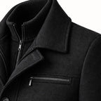 Devin | Men's Wool Blend Jacket, Tailored Smart Jacket | Dressific | Brown