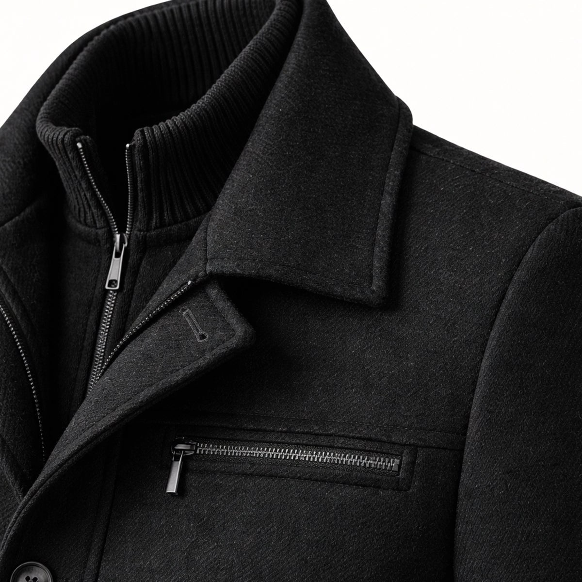 Devin | Men's Wool Blend Jacket, Tailored Smart Jacket | Dressific | Brown