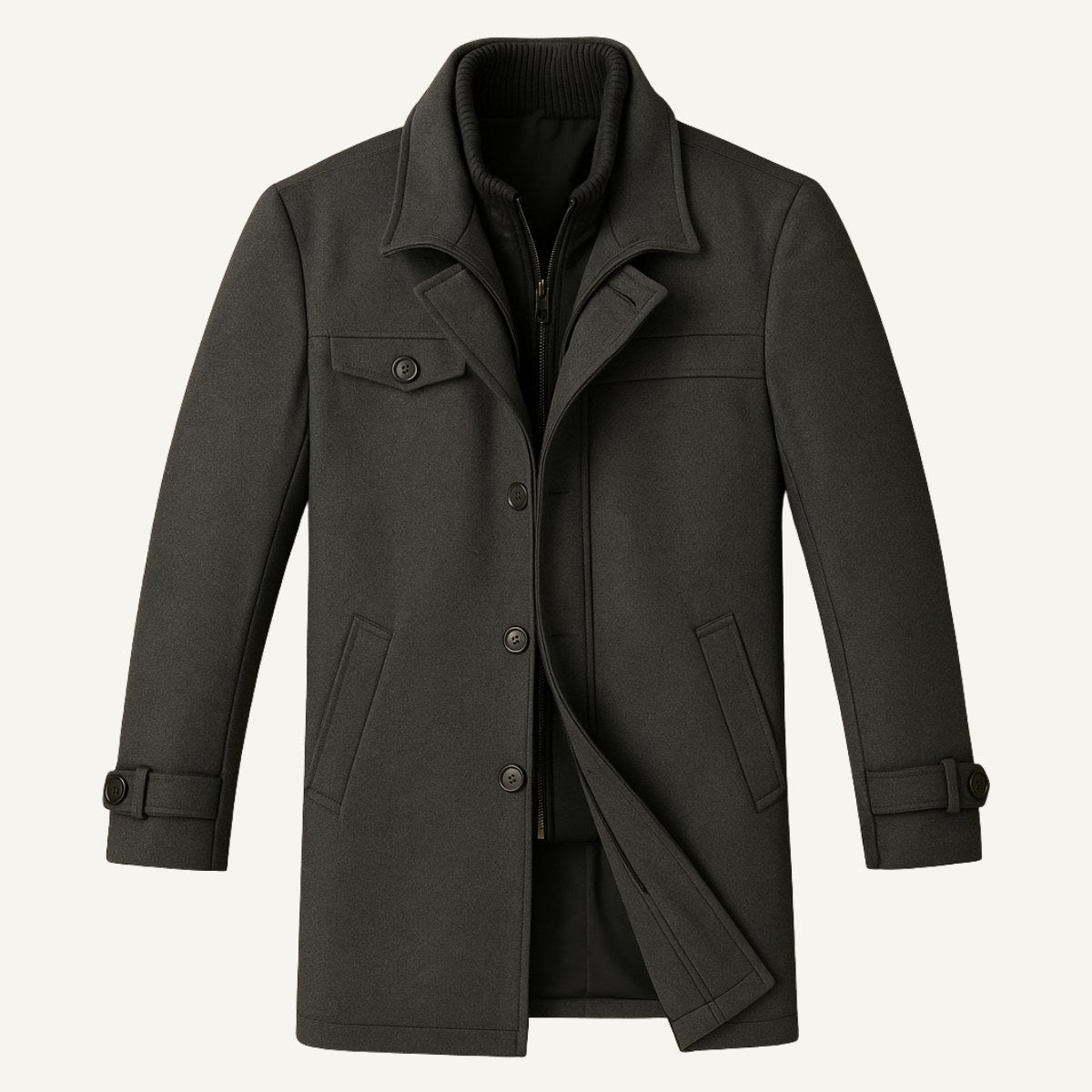 Devin | Men's Wool Blend Jacket, Tailored Smart Jacket | Dressific