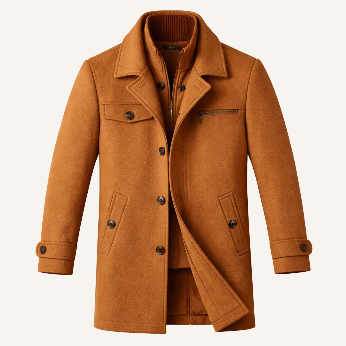 Devin | Men's Wool Blend Jacket, Tailored Smart Jacket | Dressific
