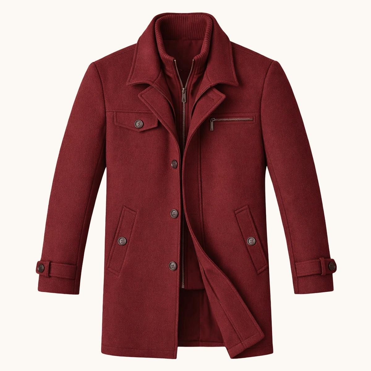 Devin | Men's Wool Blend Jacket, Tailored Smart Jacket | Dressific