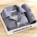 Dieter | Men's Striped Pyjamas with Long Sleeves, Two-Piece Pyjama Set | My Sweet Wardrobe | East Bay
