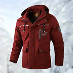 Dirk | Men's Waterproof Outdoor Jacket, Windproof Autumn Jacket | My Sweet Wardrobe | White